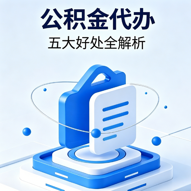 金华公积金代办到底值不值？这5大好处让你少走弯路